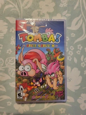 Tomba! Special Edition Nintendo Switch Limited Run Games #245 NEW - Image 1 of 2