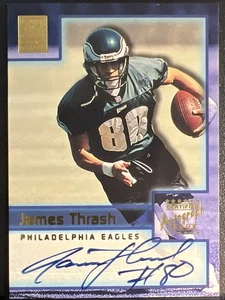 2001 Topps Reserve James Thrash Auto #TR-JT Eagles 🔥🔥 - Picture 1 of 2
