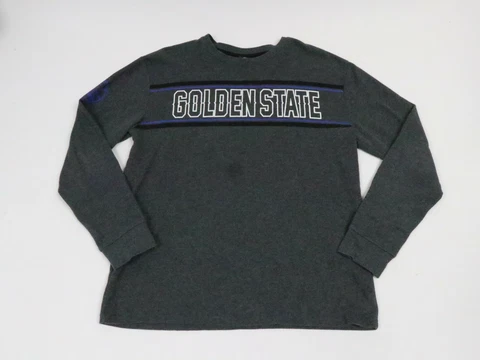 UNK NBA Golden State Warriors Men XL Extra Large Crew Neck Sweater Gray Cover