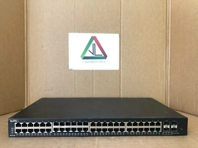 ZyXEL GS1910-48 with No Bracket and PSU ZyXEL 48-Port Gigabit Switch (Inc VAT) - Image 1 of 4