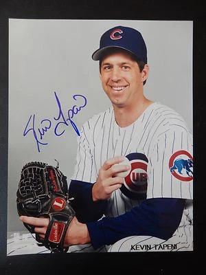 凯文·塔帕尼亲笔签名 8 英寸 X 10 英寸照片  — 第 1/2 张图片