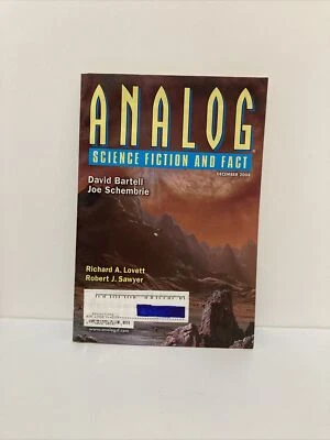 Analog Science Fiction And Fact Magazine December 2008 - Image 1 of 2