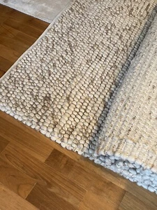 Handwebteppich | Wollteppich | Teppich Beige - Bild 1 von 4