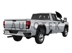 Precut Windows Tint For GMC Sierra 2500 Extended Cab 2020-2025 (Front Doors) - Picture 1 of 11