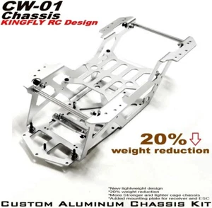 Kit de chasis de aluminio personalizado Kingfly para lonchera TAMIYA CW-01/ - Imagen 1 de 9