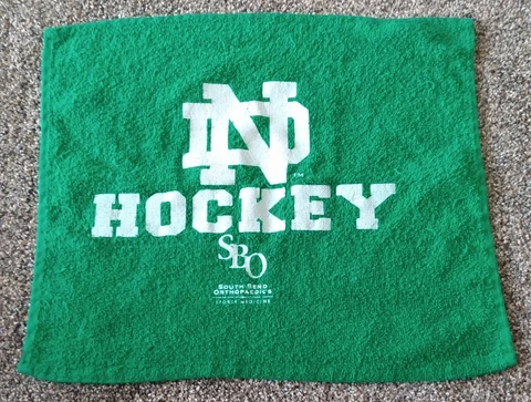 Notre Dame,Fighting Irish,Hockey,Green Towel Cover