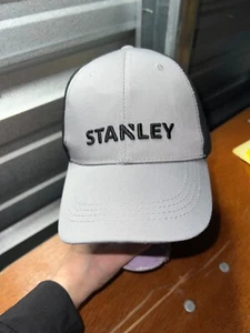 STANLEY Gray black Snapback Hat Cap OSFM EUC - Picture 1 of 9