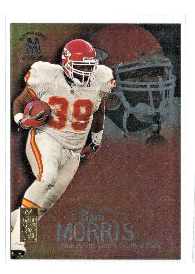 BAM MORRIS KANSAS CITY CHIEFS 1999 Skybox Molten Metal Players Party PARALLEL - Image 1 of 1
