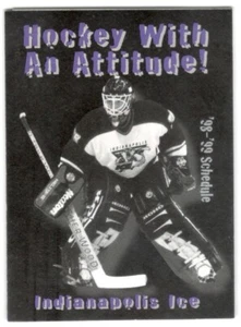 Indianapolis Ice IHL Eishockey Spielplan 1998-99!!! Dairy Queen - Bild 1 von 1