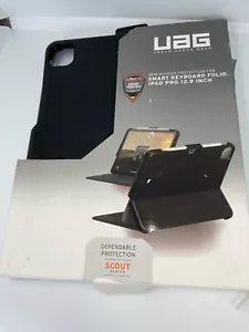 UAG Scout Rugged back cover for Apple iPad Pro 12.9" Smart Keyboard Folio Black - Picture 1 of 7
