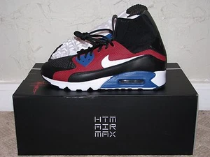 Nike Air Max 90 Ultra Superfly Negro Para Hombre Talla 10 ¡NUEVO! Hatfield Tinker AHTM - Imagen 1 de 10