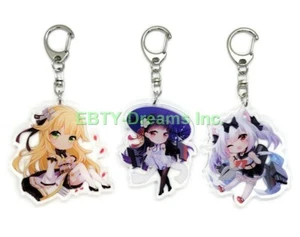 Set di 3 portachiavi acrilici Azur Lane Yat Sen, Aurora, Yukikaze - Foto 1 di 2