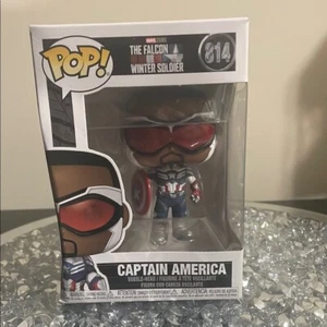 Funko Pop! Captain America #814 the falcon winter solider vinyl figure toy - Picture 1 of 6