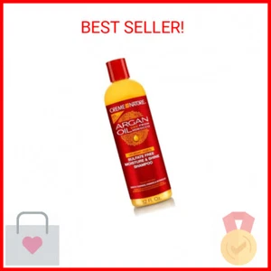 Creme of Nature Argan Oil Shampoo, Moisture & Shine Shampoo, Sulfate Free Hair - Picture 1 of 2
