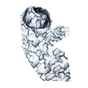 Cravate en soie, Préhistoire, gris - Gris - - Imagen 1 de 7