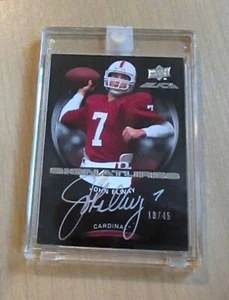 Upper Deck 2011 negro John Elway autógrafo automático 10/45 - Imagen 1 de 2