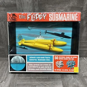 Vintage FLIPCO The Flippy Submarine 496-2 Pool Toy Submarine 2 Pack NOS SEALED - Picture 1 of 9
