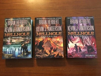 SIGNED Hellhole, Awakening, Inferno By Brian Herbert & Kevin J. Anderson 1st 1st Foto 1 de 4