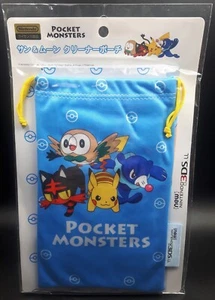 New Sun & Moon Cleaner Pouch 3DS LL/XL  (BRAND NEW) Nintendo 3DS - Picture 1 of 3