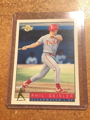 1993-94 Fleer Excel Baseball # 245 Phil Geisler RC - Image 1 of 2