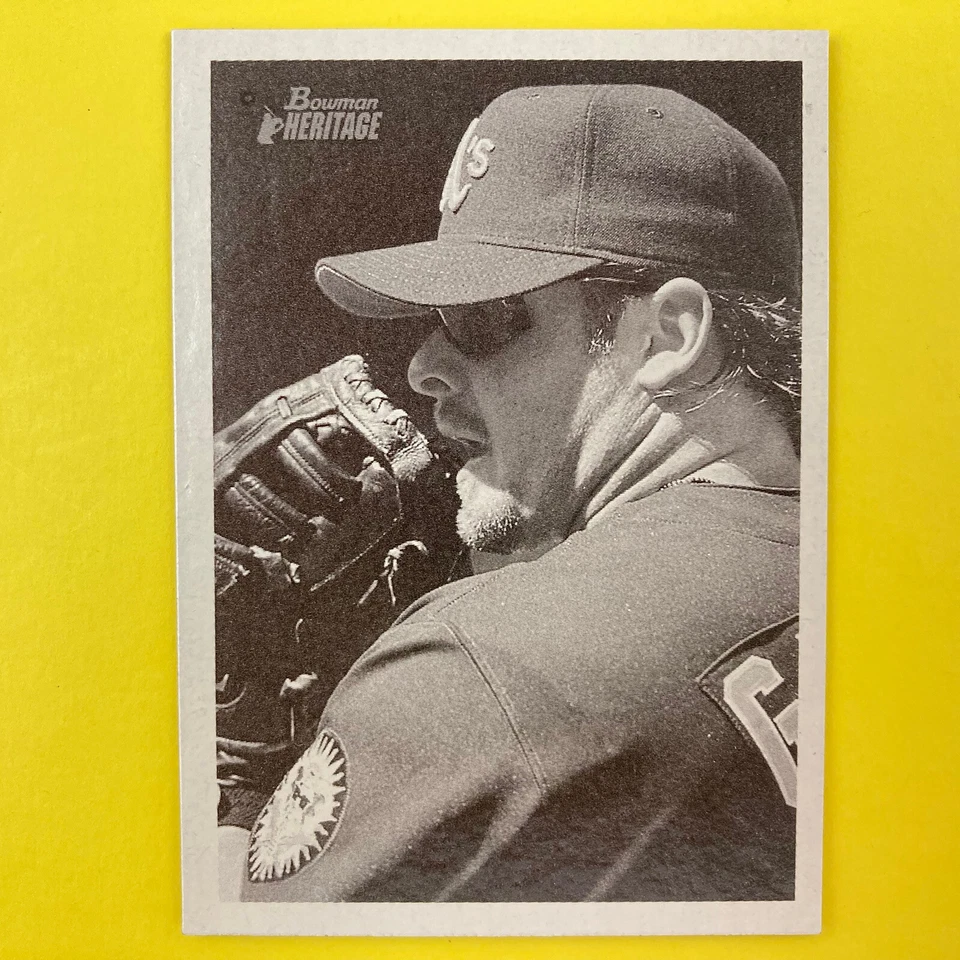 Jason Giambi 2001 Bowman Heritage Card #21 MLB Oakland Athletics - Image 1 of 2