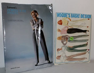Patrón de costura de diseño básico de Vogue 2761 y patrón de pantalones de Leonora 111C 40'-44" - Imagen 1 de 11