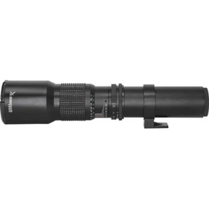 Ultimaxx 500mm f/8 Multi-Coated Preset Telephoto Lens - Picture 1 of 10