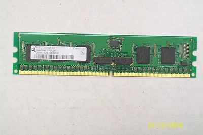 DELL MEMORY HYS72T32000DR-5-A MEMORY 256MB PC2-3200R - Image 1 of 2