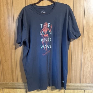 Quicksilver Modern Fit T-Shirt Grafik Hawaii Skelett Hula Girl dunkelgrau XXL - Bild 1 von 9