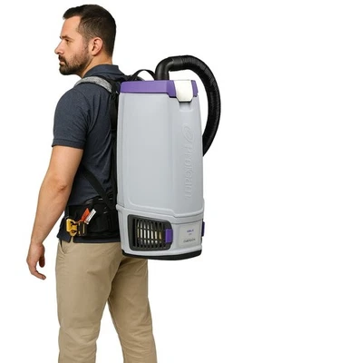 Mochila aspiradora ProTeam GoFit 6 HEPA - grado comercial con kit de herramientas de remediación Foto 1 de 2