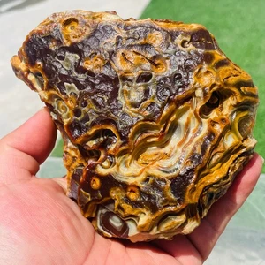Cristallo di Quarzo Agata Gobi Colorato Naturale 780g Minerale Esemplare Grezzo - Foto 1 di 11