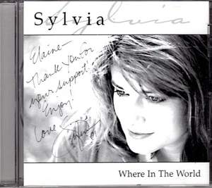 Sylvia Hutton - Where In The World Cd 2002 Red Pony Records SIGNED AUTOGRAPHED - Picture 1 of 2