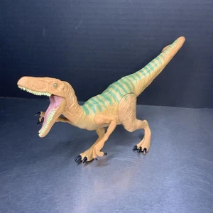 Figura eco Hasbro Jurassic World Velociraptor 2015 juguete de dinosaurio raptor - Imagen 1 de 9