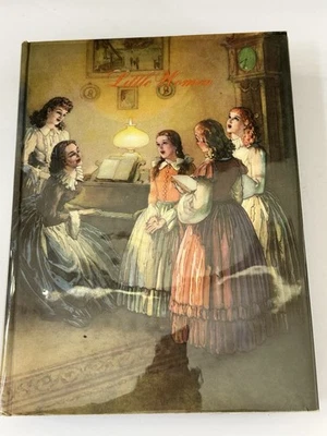 Little Women Hardcover by Louisa May Alcott Illustrated Junior Library (1947) EU Foto 1 de 4
