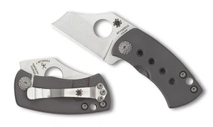 Cuchillos Spyderco McBee Marco Bloqueo Acabado Mate Titanio CTS XHP C236TIP - Imagen 1 de 4
