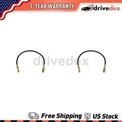 Par de mangueras Dorman - primera parada de línea de freno para Chevrolet C50 1967 1968 1969 1970 Foto 1 de 4