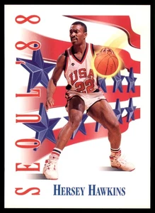 1991-92 SkyBox #551 Hersey Hawkins USA - Picture 1 of 2