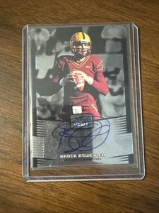 2012 Leaf Draft Brock Osweiler on card autograph auto - Picture 1 of 4