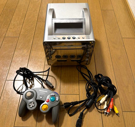 Panasonic GameCube Q SL-GC10 DVD Player Hybrid Console Controller AV Power as is