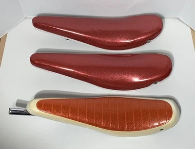 ASIENTO BRILLANTE BICICLETA PLÁTANO PERSONAS VINTAGE Foto 1 de 4