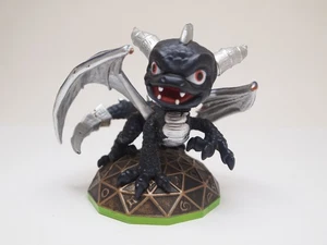 Skylanders Spyros Adventure LOOSE Mini Figure DARK Spyro SILVER Wings - Picture 1 of 3