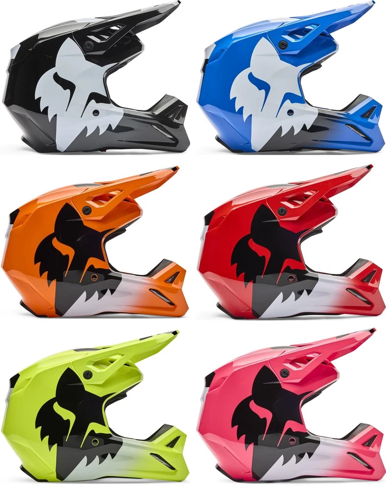 Casco Fox Racing V1 Shield - Motocross MX ATV moto de cross UTV motocicleta Foto 1 de 1