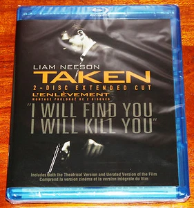 Taken (Blu-ray Disc, 2009, Canadian; Extended Cut;  Digital Copy May Be Expired) - Bild 1 von 2