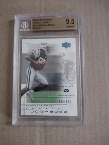 2001 UD Graded #50 Santana Moss Rookie RC Jets 030/500 - BGS 9.5 - Bild 1 von 2