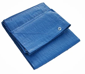 15' x 15' BLUE POLY TARP 6 mil ** Free Shipping ** - Picture 1 of 2