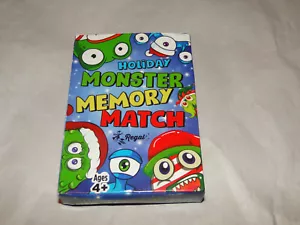 Tarjetas de juego Holiday Monster Memory Match - Imagen 1 de 3
