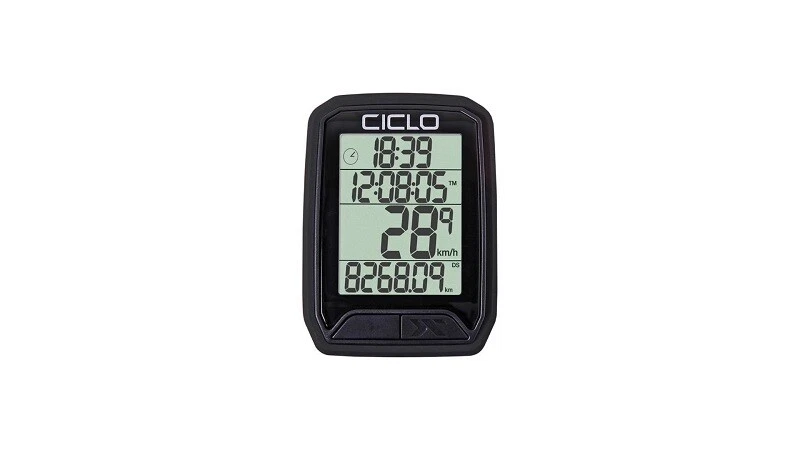 CICLOSPORT Fahrradcomputer "Protos 113" 4-Zeilen-Display, kabelgebunden - Bild 1 von 1