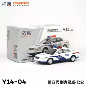 XCARTOYS 1/64 Buick Regal Gen 04 - Police Car Diecast Model Car Y14-04 - Bild 1 von 10