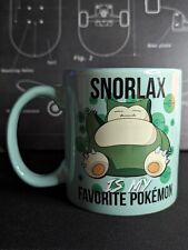 Snorlax Is My Favorite Pokemon Jumbo Coffee Mug Oversized 20oz 