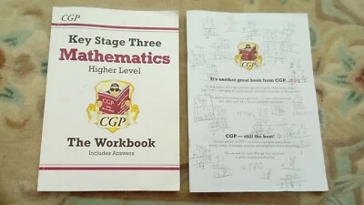 CGP Key Statge Three Mathematics Higher Level-1 x The Study Guide & 1x workbook - Image 1 of 4